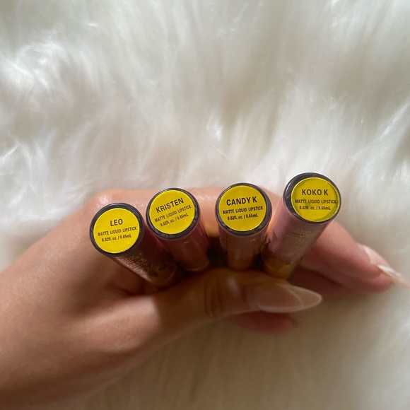 Kylie Cosmetics Limited Edition Birthday Collection Mini Matte Liquid Lipsticks - Picture 2 of 12